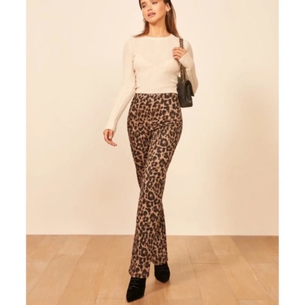 Reformation leopard print pants - Picture 1 of 4